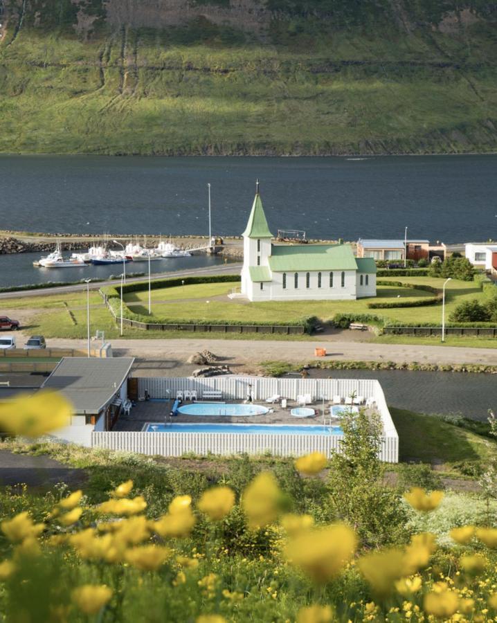 Fisherman Hotel Westfjords Sudureyri Buitenkant foto